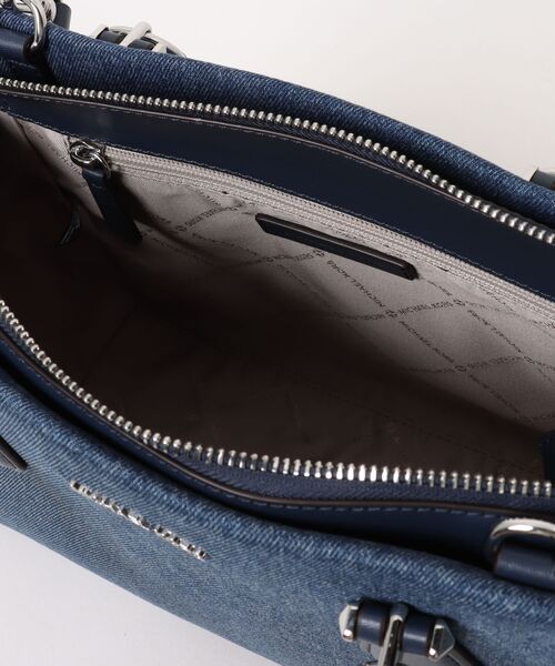 MICHAEL KORS(マイケルコース)の「MD SATCHEL(ハンドバッグ・レディース・ブルー系・FREE)」の3枚目の写真