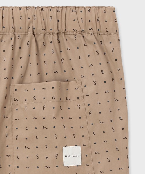 Paul Smith(ポールスミス)の「“Logo & Dot” ハーフパンツ 【853366 7917S】(その他パンツ・メンズ・ネイビー/ブルー/ベージュ・MEDIUM/LARGE)」の5枚目の写真