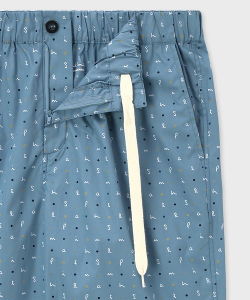 Paul Smith(ポールスミス)の「“Logo & Dot” ハーフパンツ 【853366 7917S】(その他パンツ・メンズ・ネイビー/ブルー/ベージュ・MEDIUM/LARGE)」の8枚目の写真