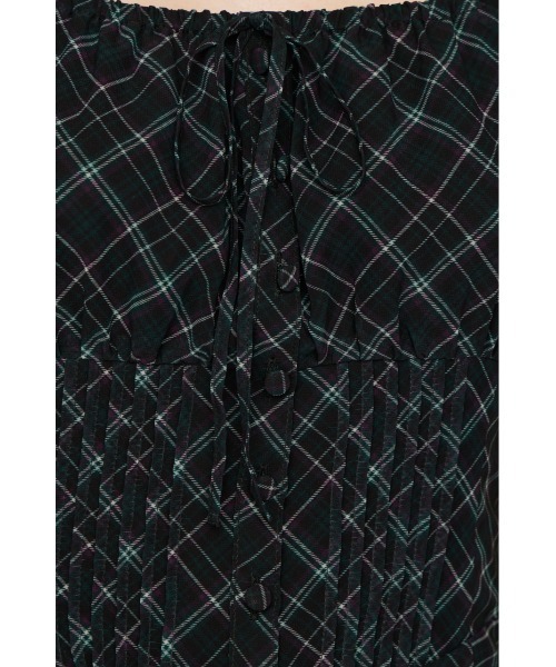 SLY(スライ)の「【SNSで話題!】FRONT BUTTON TUCKED MINI DRESS フロントボタンタックミニドレス 春服 夏服(ワンピース・レディース・ブラック系その他2/ブラウン系その他2/ネイビー系・1/2)」の5枚目の写真
