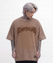 EIGHTVOLUME（エイトボリューム）の「EVメタルロゴ2ピグメント半袖Tシャツ(ブラック)（Tシャツ/カットソー）」