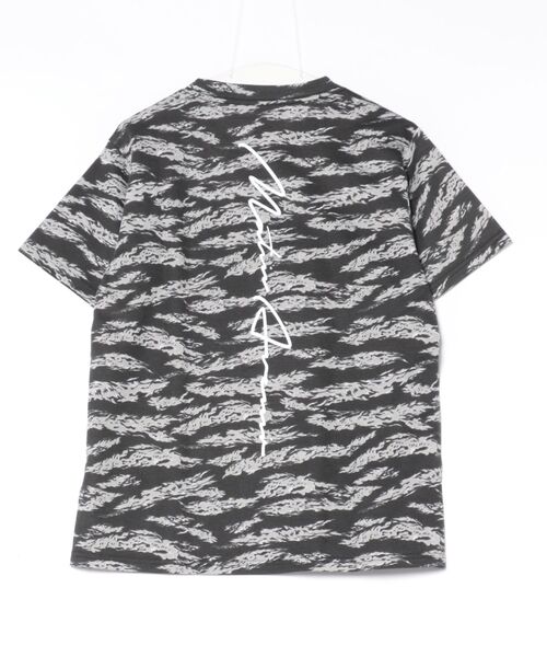 MATIN AVENIR(マタンアヴニール)の「MATIN AVENIR/マタンアヴニール MAS26003 Tシャツ(Tシャツ/カットソー・メンズ・カモフラージュ/ブラック・L/XL/M)」の3枚目の写真