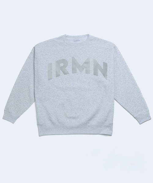 IRISHMAN（アイリッシュマン）の「【IRISHMAN/アイリッシュマン】【REFLECT】Big Silhouette Pullover / 光るオーバーサイズ　バックプリント　トレーナースウェット（UNISEX）（スウェット・メンズ・アッシュグレー/ブラック・MEDIUM/X-LARGE）」の2枚目の写真