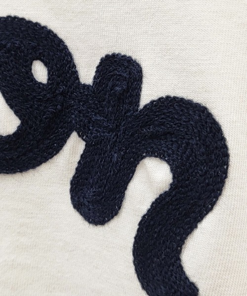 sakishimatokyo（サキシマトーキョー）の「立体ロゴ/チェーン刺繍Tee/Tシャツ（Tシャツ/カットソー・レディース・ホワイト/ピンク/ブラック/グレー・FREE）」の12枚目の写真