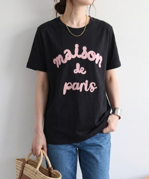 sakishimatokyo（サキシマトーキョー）の「立体ロゴ/チェーン刺繍Tee/Tシャツ（Tシャツ/カットソー・レディース・ホワイト/ピンク/ブラック/グレー・FREE）」の21枚目の写真