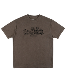 NAVYTEAM（ネイビーチーム）の「Furry Friends ピグメント半袖Tシャツ(4色)（Tシャツ/カットソー）」