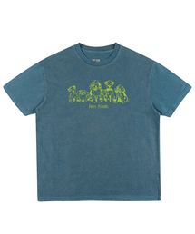 NAVYTEAM（ネイビーチーム）の「Furry Friends ピグメント半袖Tシャツ(4色)（Tシャツ/カットソー）」