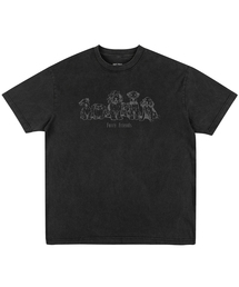 NAVYTEAM（ネイビーチーム）の「Furry Friends ピグメント半袖Tシャツ(4色)（Tシャツ/カットソー）」