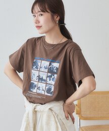 【Enlude】アソートアニマルボックスフォトTシャツ《ユニセックス》