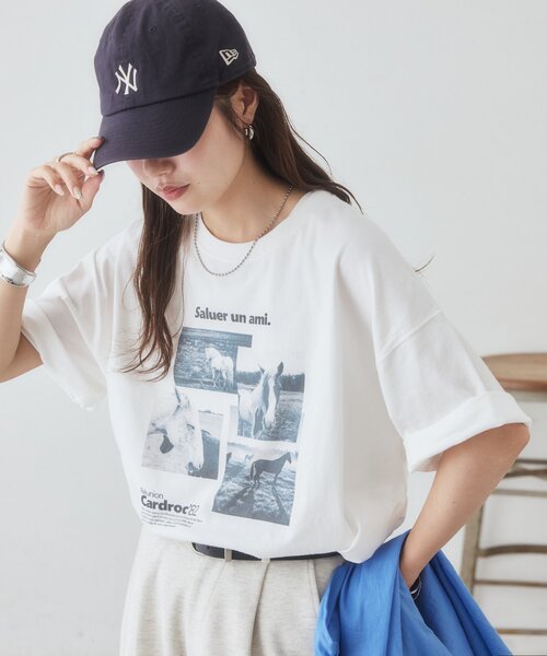 DISCOAT(ディスコート)の「【Enlude】アソートアニマルボックスフォトTシャツ《ユニセックス》(Tシャツ/カットソー・レディース・ブラウン/ホワイト/チャコールグレー・SMALL/MEDIUM)」の11枚目の写真