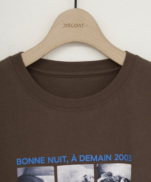 DISCOAT(ディスコート)の「【Enlude】アソートアニマルボックスフォトTシャツ《ユニセックス》(Tシャツ/カットソー・レディース・ブラウン/ホワイト/チャコールグレー・SMALL/MEDIUM)」の16枚目の写真
