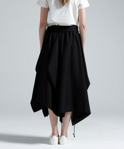 Y-3(ワイスリー)の「Y-3 SPORT UNIFORM ADAPTIVE LENGTH SKIRT(スカート・レディース・ブラック・X-SMALL/XX-SMALL/MEDIUM/SMALL/LARGE)」の2枚目の写真