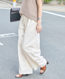 《追加2》コットンリネン EASY Utility パンツ