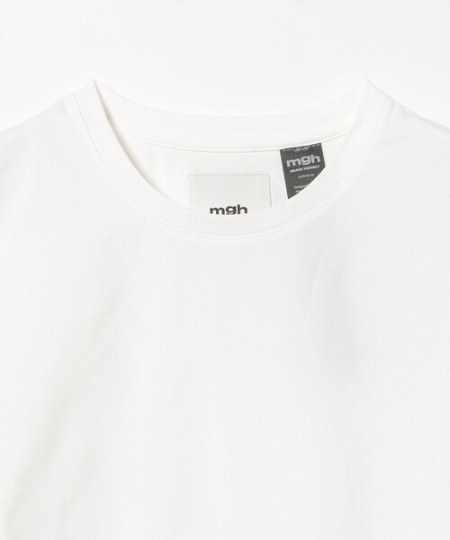 mgh(エムジーエイチ)の「mgh / Element cropped short sleeve(Tシャツ/カットソー・レディース・オフホワイト/ブラック・LARGE/MEDIUM)」の6枚目の写真