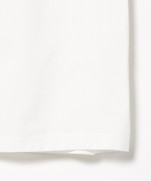 mgh(エムジーエイチ)の「mgh / Element cropped short sleeve(Tシャツ/カットソー・レディース・オフホワイト/ブラック・LARGE/MEDIUM)」の7枚目の写真