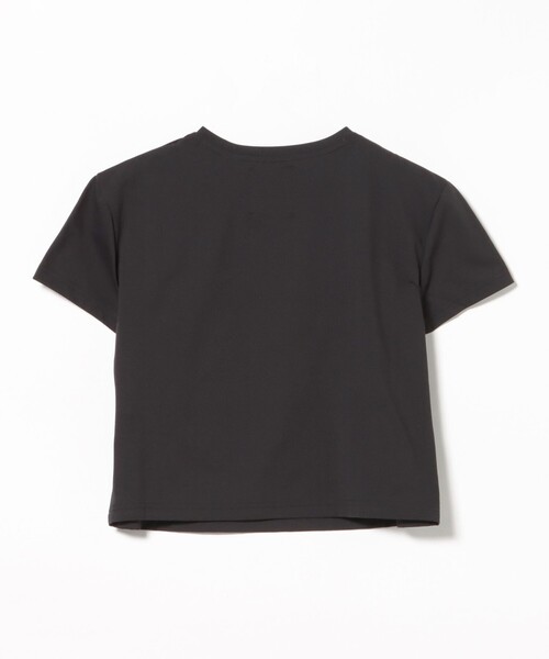 mgh(エムジーエイチ)の「mgh / Element cropped short sleeve(Tシャツ/カットソー・レディース・オフホワイト/ブラック・LARGE/MEDIUM)」の12枚目の写真