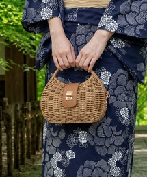 かごバッグ ラタン ショルダーバッグ」に該当するファッション通販