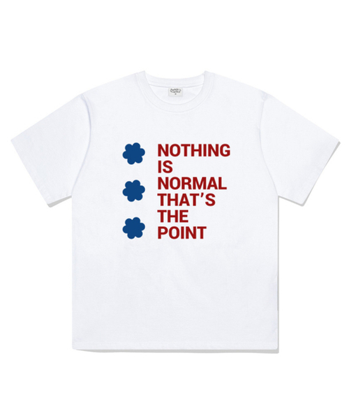 THEMORFHOUSE(ザモーフハウス)の「ナッシングノーマル オーバーサイズ 半袖Tシャツ ブラック(Tシャツ/カットソー・レディース・その他・SMALL/MEDIUM/LARGE)」の2枚目の写真