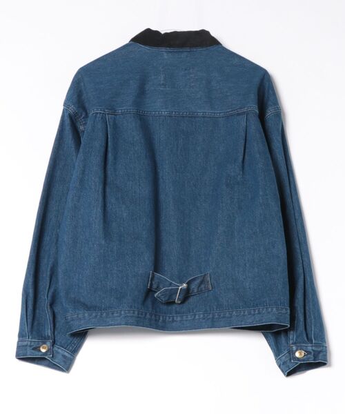 Traditional Weatherwear(トラディショナルウェザーウェア)の「WORK JACKET 001D(カバーオール・メンズ・ブルー・38/40/36)」の2枚目の写真