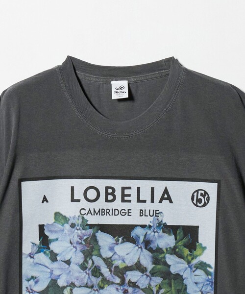 niche.(ニッチ)の「【別注】<Niche.>LOBELIA FLOWER Tシャツ(Tシャツ/カットソー・メンズ・ブラック・M/L)」の3枚目の写真