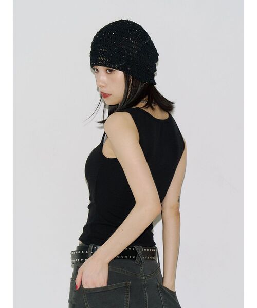 jouetie(ジュエティ)の「ヘンリーネックタンクトップ(タンクトップ・レディース・グレー・FREE)」の21枚目の写真