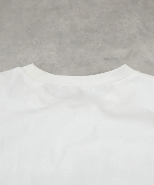 SELECT LEVERY(セレクトリベリー)の「星ワンポイント刺繍ロゴTシャツ(Tシャツ/カットソー・レディース・ブラック/オフホワイト・FREE)」の6枚目の写真