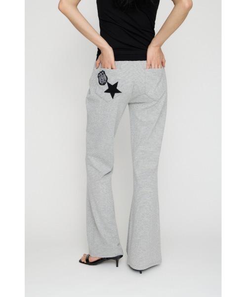 LAGUA GEM(ラグアジェム)の「HIP PATCH WORK パンツ(その他パンツ・レディース・ブラック系その他2/ホワイト系その他2・SMALL/MEDIUM)」の5枚目の写真