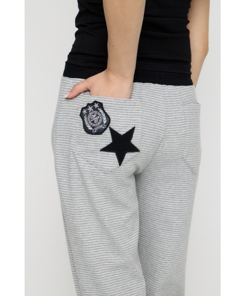 LAGUA GEM(ラグアジェム)の「HIP PATCH WORK パンツ(その他パンツ・レディース・ブラック系その他2/ホワイト系その他2・SMALL/MEDIUM)」の8枚目の写真