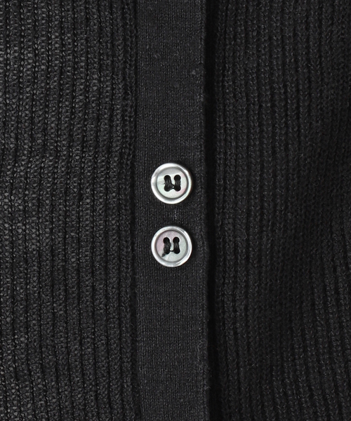 FRAMeWORK(フレームワーク)の「HOWIECLOTHING×FRAMeWORK 2WAYニット(ニット/セーター・レディース・ブラック/ボルドー・FREE)」の6枚目の写真