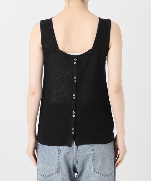 FRAMeWORK(フレームワーク)の「HOWIECLOTHING×FRAMeWORK 2WAYニット(ニット/セーター・レディース・ブラック/ボルドー・FREE)」の8枚目の写真