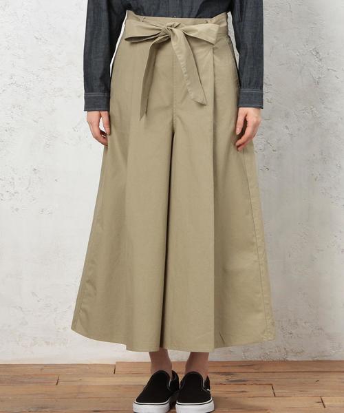 green label relaxing（グリーンレーベルリラクシング）の「CF MILLS ラスティック パンツ◆（その他パンツ・レディース・ベージュ/ネイビー・38/36）」の4枚目の写真