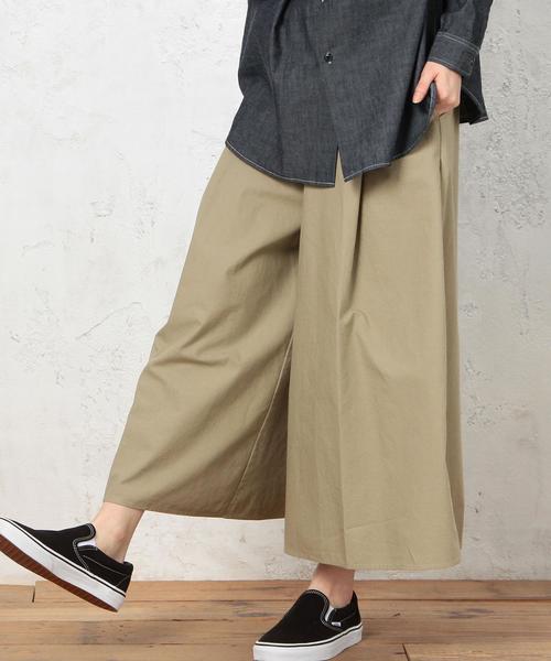 green label relaxing（グリーンレーベルリラクシング）の「CF MILLS ラスティック パンツ◆（その他パンツ・レディース・ベージュ/ネイビー・38/36）」の12枚目の写真