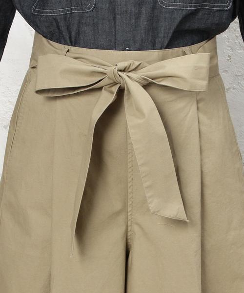green label relaxing（グリーンレーベルリラクシング）の「CF MILLS ラスティック パンツ◆（その他パンツ・レディース・ベージュ/ネイビー・38/36）」の13枚目の写真