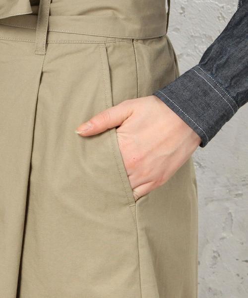 green label relaxing（グリーンレーベルリラクシング）の「CF MILLS ラスティック パンツ◆（その他パンツ・レディース・ベージュ/ネイビー・38/36）」の14枚目の写真