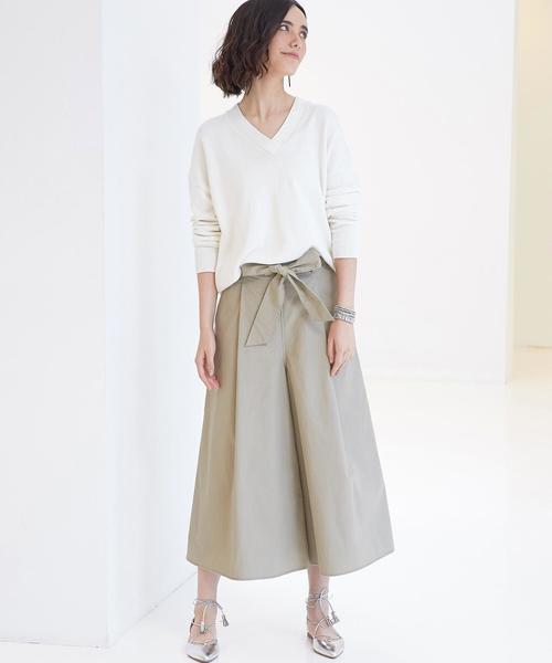 green label relaxing（グリーンレーベルリラクシング）の「CF MILLS ラスティック パンツ◆（その他パンツ・レディース・ベージュ/ネイビー・38/36）」の11枚目の写真