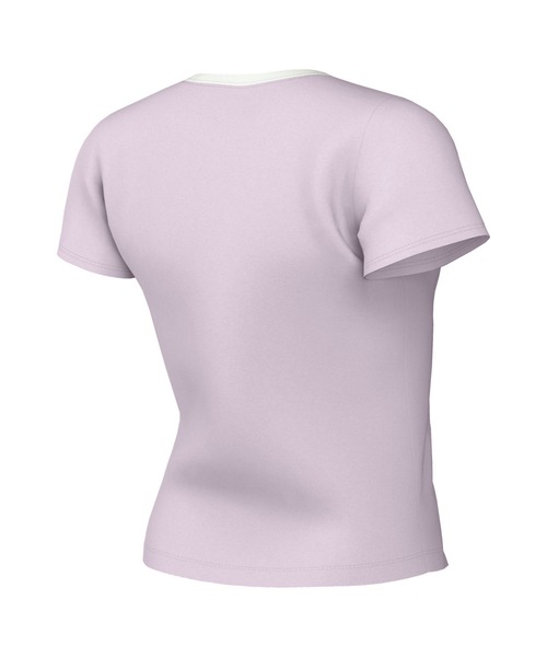 NIKE（ナイキ）の「NIKE/ナイキ WS NSW MD CRP VGPX（Tシャツ/カットソー・レディース・チャコールグレー/ピンク・L/M/XL/S）」の7枚目の写真