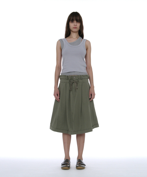 PARTIMENTO WOMEN（パルティメントウィメン）の「オーバーレイスリーブレス_スカイ（Tシャツ/カットソー・レディース・その他・SMALL/MEDIUM）」の2枚目の写真