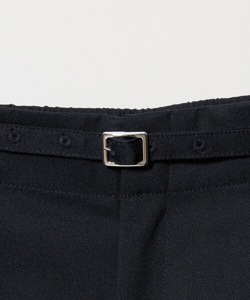 A DAY IN THE LIFE UNITED ARROWS(アデイインザライフユナイテッドアローズ)の「カルゼ ベルト2タック ワイドパンツ <A DAY IN THE LIFE>(その他パンツ・レディース・ネイビー/ライトグレー/オリーブ・36/38/40)」の12枚目の写真