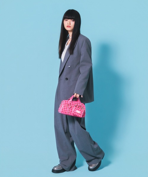 Casselini(キャセリーニ)の「Casselini(キャセリーニ)リングミニボストン(ボストンバッグ・レディース・ピンク/ブルー/ブラック/ホワイト・FREE)」の18枚目の写真