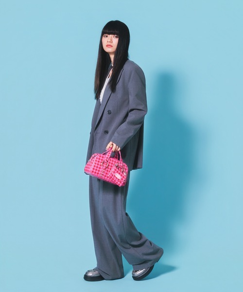 Casselini(キャセリーニ)の「Casselini(キャセリーニ)リングミニボストン(ボストンバッグ・レディース・ピンク/ブルー/ブラック/ホワイト・FREE)」の20枚目の写真