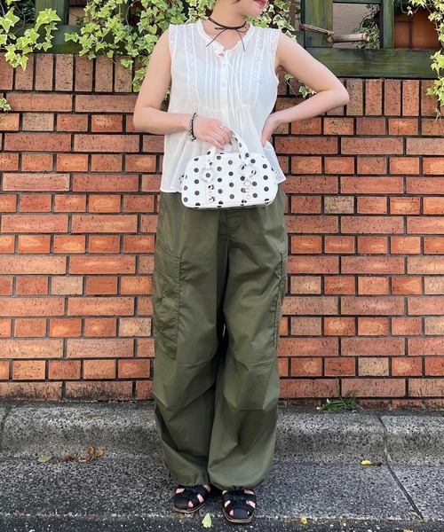 Casselini(キャセリーニ)の「Casselini(キャセリーニ)リングミニボストン(ボストンバッグ・レディース・ピンク/ブルー/ブラック/ホワイト・FREE)」の10枚目の写真