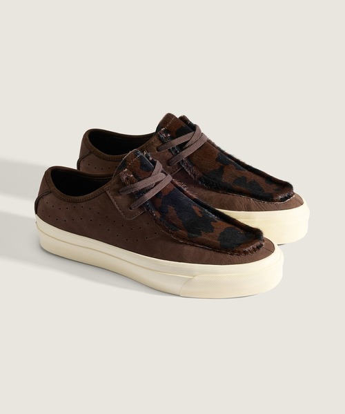 VANS(バンズ)の「VANS PREMIUM SF モック ロー / LX Carver Low PONY HAIR Calf B VN000Z3XI971(モカシン/デッキシューズ・メンズ・ブラウン・10/9.5/9/8.5/11/10.5/8)」の2枚目の写真