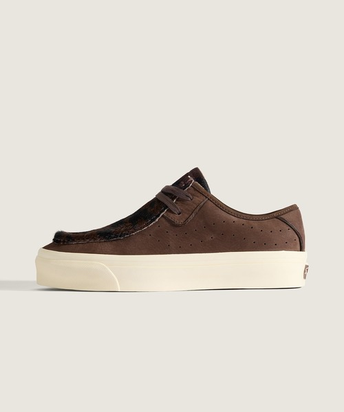 VANS(バンズ)の「VANS PREMIUM SF モック ロー / LX Carver Low PONY HAIR Calf B VN000Z3XI971(モカシン/デッキシューズ・メンズ・ブラウン・10/9.5/9/8.5/11/10.5/8)」の7枚目の写真
