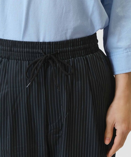 TopIsm(トップイズム)の「接触冷感総柄無地ワイドパンツ(その他パンツ・メンズ・ブラック/チャコールグレー/ストライプ/ネイビー/ネイビー系/その他・XXL/L/M/XL)」の19枚目の写真