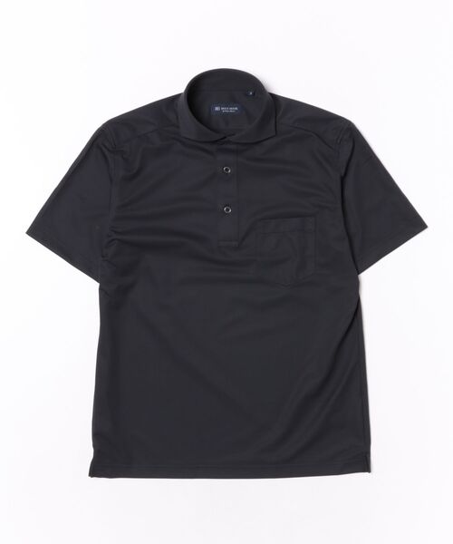 TOKYO SHIRTS(トウキョウシャツ)の「ビズポロ ポロシャツ コンフォートドライ 半袖 メンズ(ポロシャツ・メンズ・ブラック・XL/LL/L/S/M)」の7枚目の写真