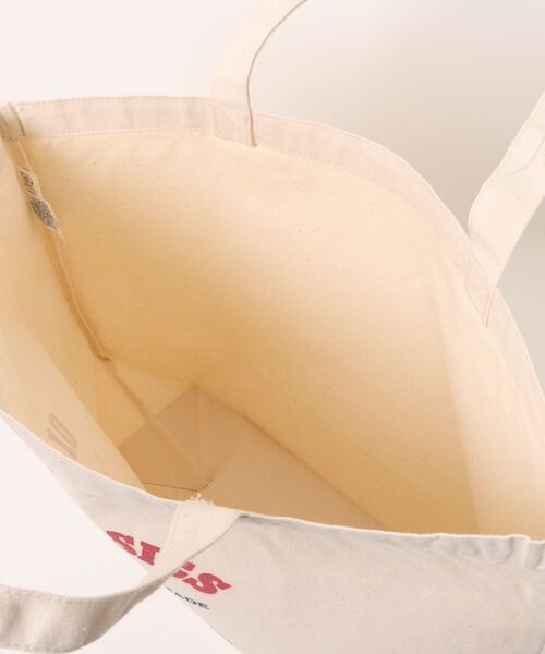 Ol' Basics（オールベーシックス）の「Ol' Basics（オール・ベーシックス） トートバッグ キャンバス ワーカーイラスト ロゴ プリント 鞄 BAG アメカジ メンズ レディース ユニセックス MLサイズ（トートバッグ・レディース・ナチュラル・FREE）」の5枚目の写真