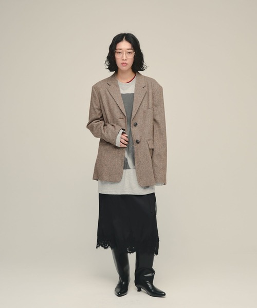 eL（エル）の「【eL】Wide Long Boots/1052793（ブーツ・レディース・ブラック/ブラウン・MEDIUM/LARGE）」の5枚目の写真