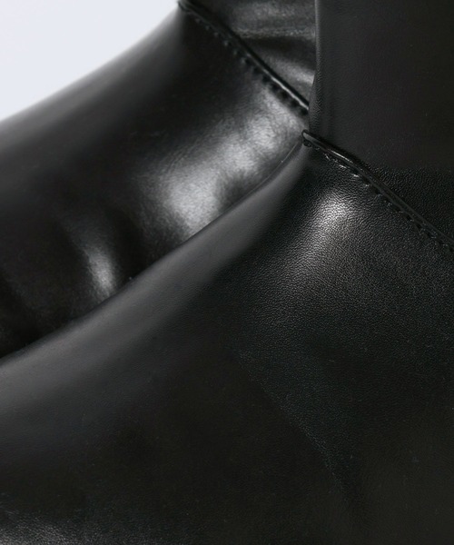 eL（エル）の「【eL】Wide Long Boots/1052793（ブーツ・レディース・ブラック/ブラウン・MEDIUM/LARGE）」の18枚目の写真
