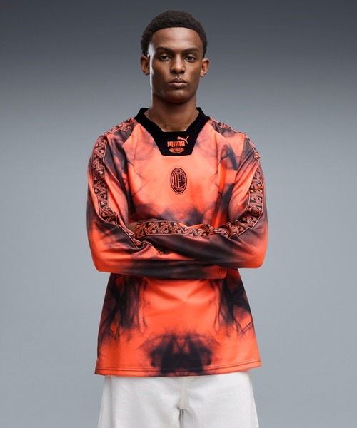 PUMA プーマ メンズ ACミラン キング 長袖 シャツ（Tシャツ/カットソー
