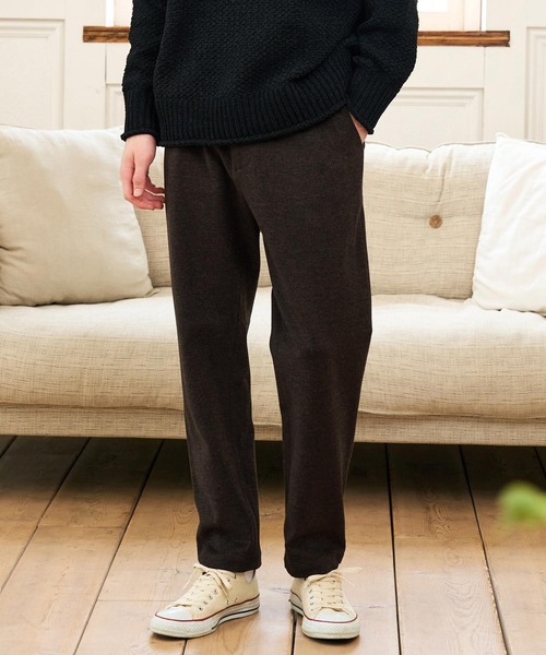 CALL&RESPONSE(コールアンドレスポンス)の「mp15230- ロングパンツ スーパーストレッチ(264-1551-05)(その他パンツ・メンズ・ブラウン/チャコール・2/5/4)」の2枚目の写真